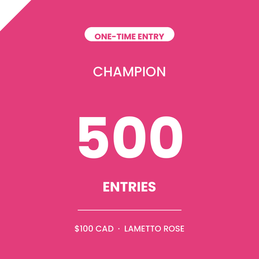Champion (500 Entries)